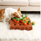 Juego de Entretenimiento con Zanahorias para mejorar la salud mental de los perros