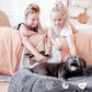 Cama para perros Pelsbarn Peluche Calmante para dormir mejor (2 en 1)