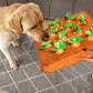 Juego de Entretenimiento con Zanahorias para mejorar la salud mental de los perros