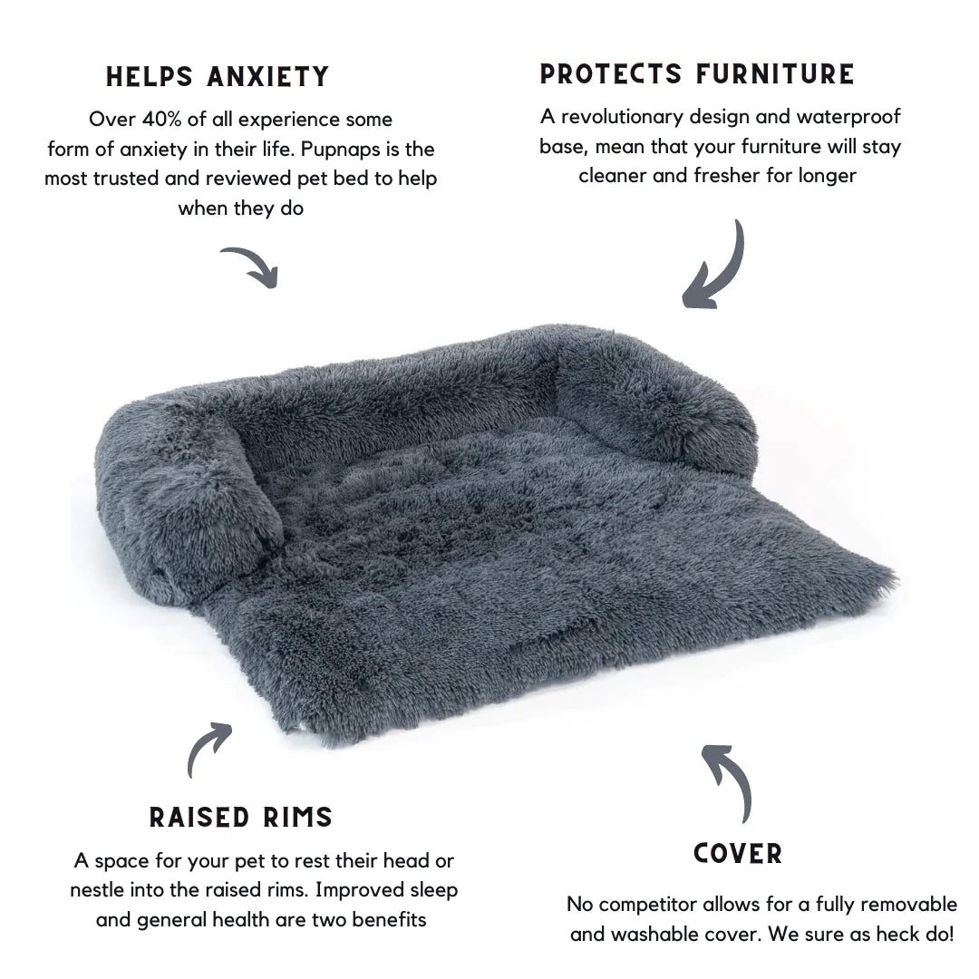 Cama para perros Pelsbarn Peluche Calmante para dormir mejor (2 en 1)