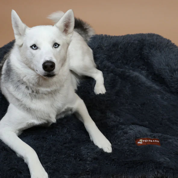 Pelsbarn Fluffy dog bed for better sleep (2-in-1)
