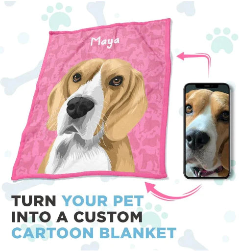 Manta personalizada para perros Pelsbarn