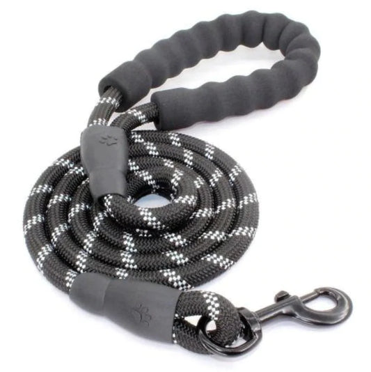Premium dog leash reflective for night walk